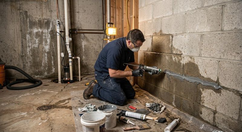Basement Concrete Sealing in Columbus, OH