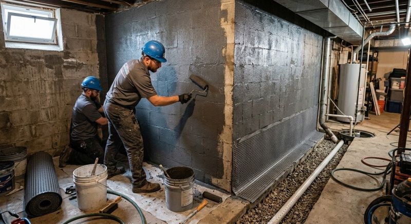 Basement Walls Waterproofing in Fort Wayne, IN