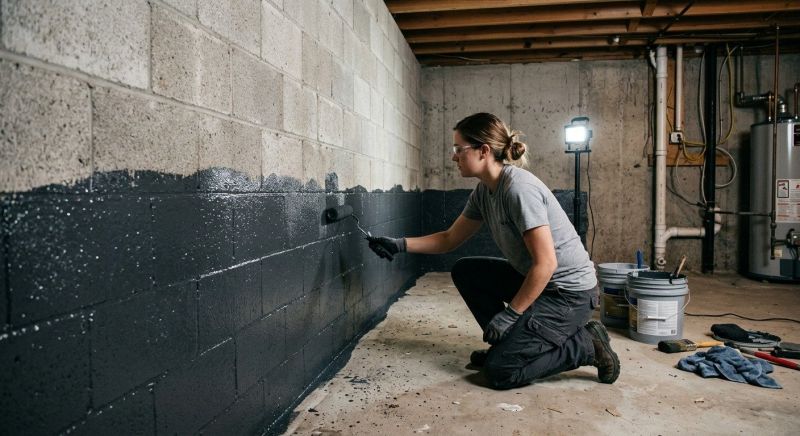 Wet Basement Repair in Fredericksburg, VA