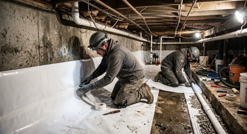 Wet Basement Solutions in Fort Wayne, IN